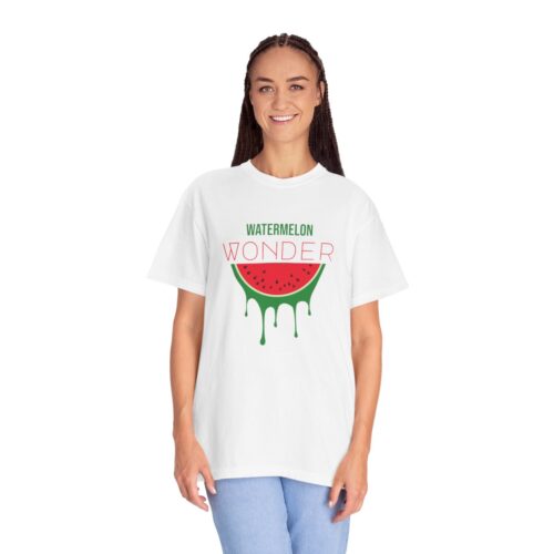 Women White T Shirt Printed Watermelon